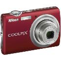 Nikon Coolpix S220 Red Compact Digital Camera Nikon Coolpix S220 Red Compact Digital Camera