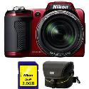 Nikon Coolpix L110 Red Digital Camera plus Free 2GB Card Nikon Coolpix L110 Red Digital Camera plus Free 2GB Card