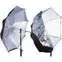 Lastolite 100cm Reversible Umbrella - Silver/White Lastolite 100cm Reversible Umbrella - Silver/White
