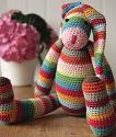 Stripy Crocheted Toy  Stripy Crocheted Toy
