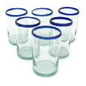 Recycled drinking glasses Recycled drinking glasses