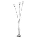 chrome floor lamp