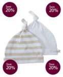 Hats - 2 pk - 0-3 mths