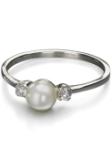 Silver Ring with Pearl