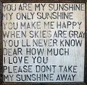 You are my sunshine folk art You are my sunshine folk art