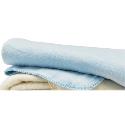 Plush Pram/Moses Blanket - Blue Plush Pram/Moses Blanket - Blue