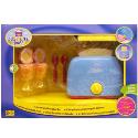 Just Like Home Toaster and Egg Set