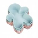 Silicone Cup Cake Cases-Gingerbread Shaped Silicone Cup Cake Cases-Gingerbread Shaped