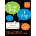 "They Say / I Say" "They Say / I Say"