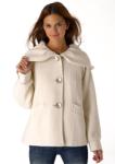 Hooded Short Swing Coat Hooded Short Swing Coat
