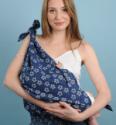 Faye & Lou Breastfeeding Cover - Embroidered Emera