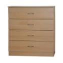 Beech Chest of Drawers 4 Drawer Beech Chest of Drawers 4 Drawer