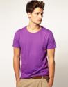 ASOS purple crew neck t shirt ASOS purple crew neck t shirt
