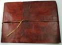Leather bound sketch book Leather bound sketch book