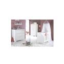 Babystyle Aspen Roomset White - Includes Cotbed, Wardrobe, Dresser & Shelf Babystyle Aspen Roomset White - Includes Cotbed, Wardrobe, Dresser & Shelf