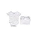 Nursery Time Bodysuits White 0-3 Months Nursery Time Bodysuits White 0-3 Months