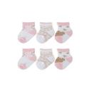 Nursery Time Baby Socks Pink & White 0-00 Nursery Time Baby Socks Pink & White 0-00