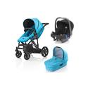 Britax B-Smart 4 Travel System - Blue Atoll Including Pack 7 Britax B-Smart 4 Travel System - Blue Atoll Including Pack 7