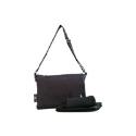 Wallaboo Messenger Changing Bag Black Wallaboo Messenger Changing Bag Black