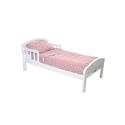 Baby Weavers Country Toddler Bed - White - Complete With My Mattress and Pink Bedding Set Baby Weavers Country Toddler Bed - White - Complete With My Mattress and Pink Bedding Set