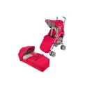 Maclaren Techno XLR Pushchair Including Soft Carrycot - Persian Red / Penguin Maclaren Techno XLR Pushchair Including Soft Carrycot - Persian Red / Penguin
