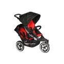 Phil & Teds Explorer New Improved Sport Buggy- Black/Red