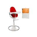 Bloom Fresco Loft highchair - White Frame Includes Pack 58