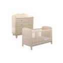 Baby Weavers  Arabella Antique Cream Cotbed & Chest Changer