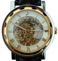 Gold Ivory Wind-Up Wrist Watch Gold Ivory Wind-Up Wrist Watch