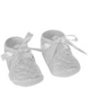 Nursery Time Christening Shoes White with Laces Nursery Time Christening Shoes White with Laces