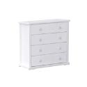 Boori 4 Drawer Chest - Soft White