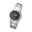 Seiko Men's Black Dial Titanium Bracelet Watch Seiko Men's Black Dial Titanium Bracelet Watch