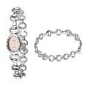 Rotary Ladies' Mother of Pearl Dial Watch and Bracelet Set