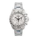Rotary Men's White Dial Chronograph Bracelet Watch Rotary Men's White Dial Chronograph Bracelet Watch