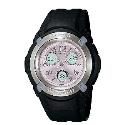 Baby-G Ladies' Black Strap Pink Dial Watch Baby-G Ladies' Black Strap Pink Dial Watch
