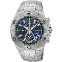 Seiko Men's Stainless Steel Bracelet Alarm Chronograph Watch