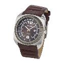 Diesel Men's Brown Dial Brown Leather Strap Watch