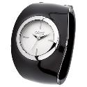 Oasis Ladies' Black Resin Strap watch