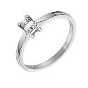 18ct White Gold 1/4 Carat Diamond Solitaire Ring 18ct White Gold 1/4 Carat Diamond Solitaire Ring