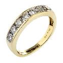18ct Gold Half Carat Diamond Eternity Ring 18ct Gold Half Carat Diamond Eternity Ring