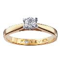 Forever Diamonds - 18ct Gold 1/4 Carat Diamond Solitaire Ring Forever Diamonds - 18ct Gold 1/4 Carat Diamond Solitaire Ring