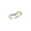 18ct Gold 1/5 Carat Diamond Wishbone Ring 18ct Gold 1/5 Carat Diamond Wishbone Ring