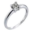 18ct White Gold Fifth Carat Princessa Diamond Ring 18ct White Gold Fifth Carat Princessa Diamond Ring