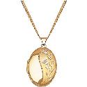 9ct Gold Oval Locket 9ct Gold Oval Locket