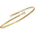 9ct Gold Cubic Zirconia Bangle 9ct Gold Cubic Zirconia Bangle