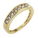 9ct Gold Half Carat Diamond Eternity Ring 9ct Gold Half Carat Diamond Eternity Ring