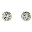 9ct Gold Cubic Zirconia Stud Earrings