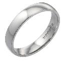 9ct White Gold 4mm Wedding Ring