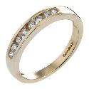 9ct Gold Quarter Carat Diamond Eternity Ring 9ct Gold Quarter Carat Diamond Eternity Ring