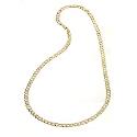 9ct Yellow Gold 20" Flat Curb Chain